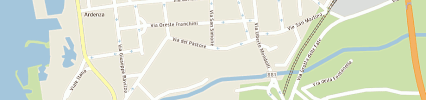 Mappa della impresa scuole pubbliche medie statali a LIVORNO