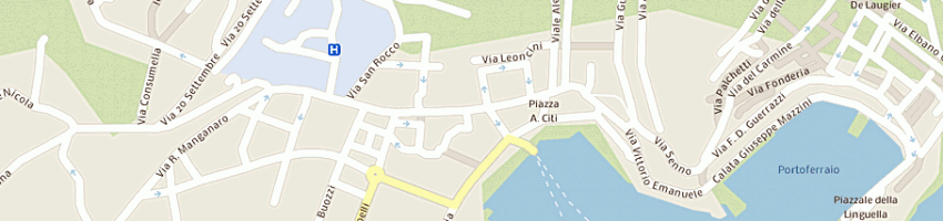 Mappa della impresa magazine di sozzi ferruccio e c sas a PORTOFERRAIO