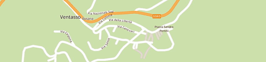 Mappa della impresa vecchi alfio e piero snc a BUSANA