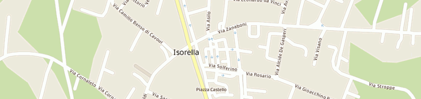Mappa della impresa multiservice sas di essaim mouhcine e c a ISORELLA