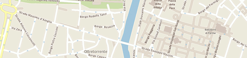 Mappa della impresa colpo di spazzola di baga franca e bizzi stefania snc a PARMA