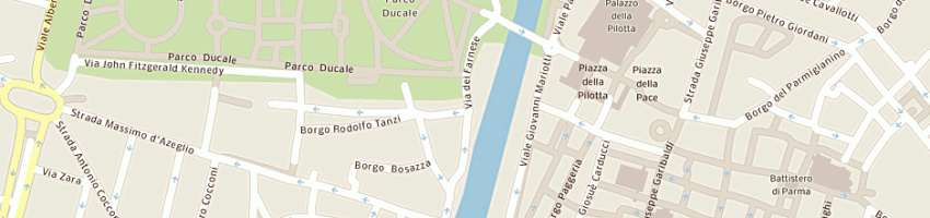 Mappa della impresa benassi dante a PARMA