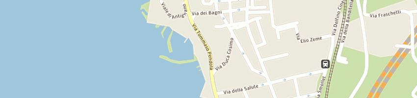 Mappa della impresa ente nazle per la protne e assza sordomuti a LIVORNO
