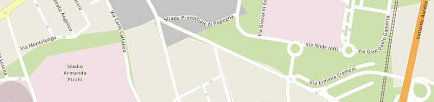 Mappa della impresa oreficeria sardi di sardi nicola e c snc a LIVORNO
