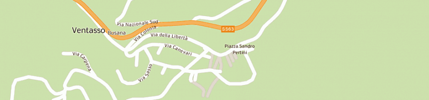 Mappa della impresa notari daniel macelleria a BUSANA