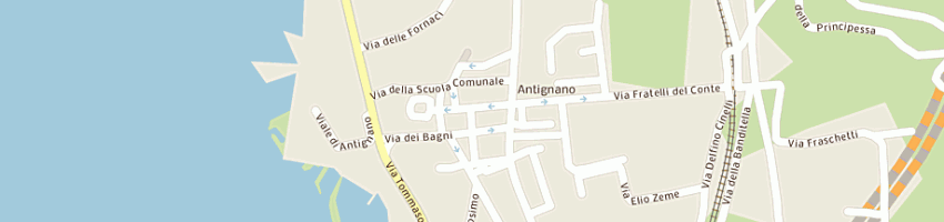 Mappa della impresa contrasti di nocchi michela a LIVORNO