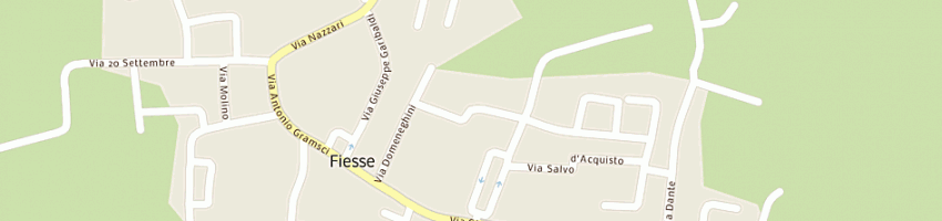 Mappa della impresa municipio a FIESSE