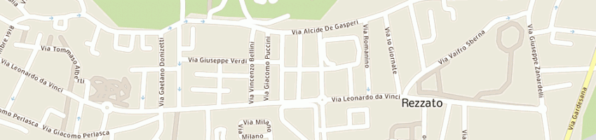 Mappa della impresa franco milini a REZZATO