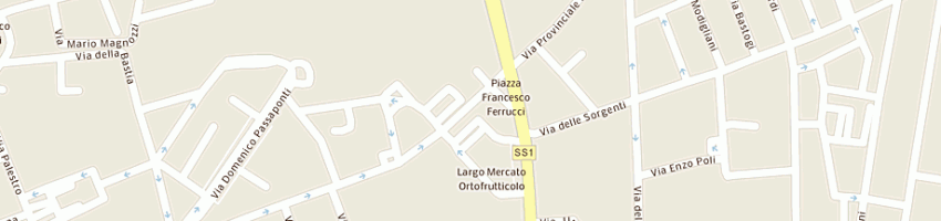 Mappa della impresa filippi maurizia a LIVORNO