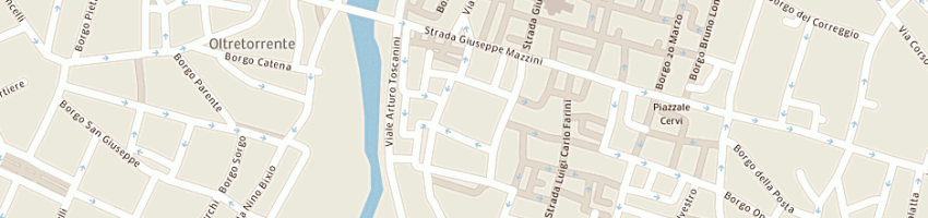 Mappa della impresa cassa di risparmio di parma e piacenza (spa) a PARMA