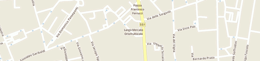 Mappa della impresa langella giuseppe a LIVORNO
