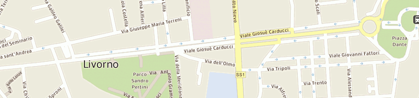 Mappa della impresa falaschi carlo secondo a LIVORNO