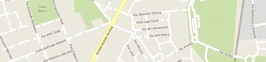 Mappa della impresa profumo di pizza di melchionda pio a LIVORNO