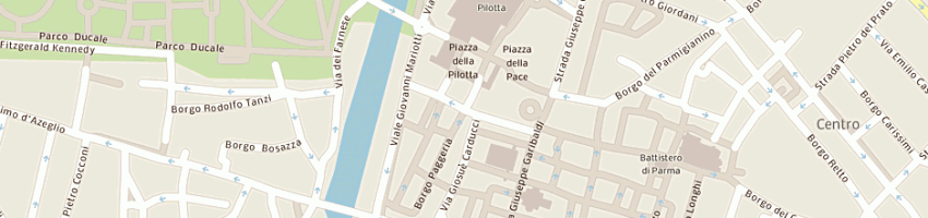 Mappa della impresa ouverture cafe' a PARMA