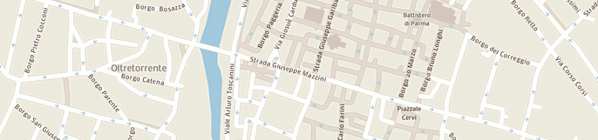 Mappa della impresa banco di sicilia societa per azioni a PARMA