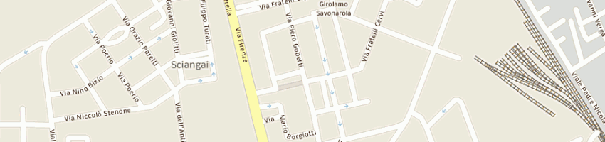 Mappa della impresa comune di livorno a LIVORNO