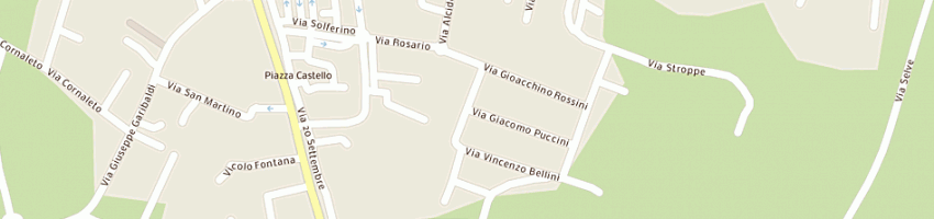 Mappa della impresa loda (srl) a ISORELLA