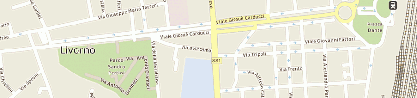 Mappa della impresa bar il sogno di natali e vitiello a LIVORNO