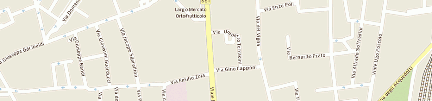 Mappa della impresa mambrini antonio a LIVORNO