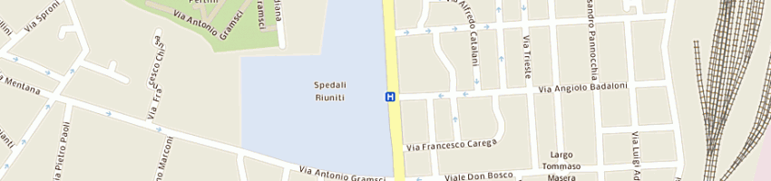 Mappa della impresa sol spa a LIVORNO