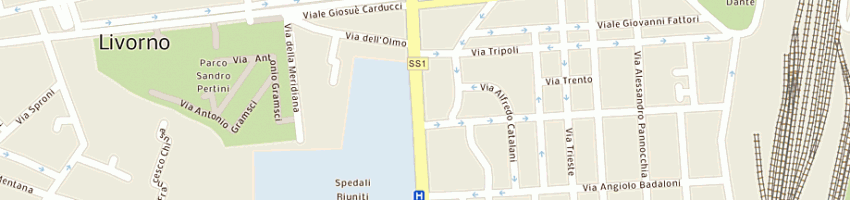 Mappa della impresa bulciolu riccardo a LIVORNO