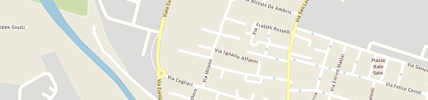 Mappa della impresa manzato mario a PARMA