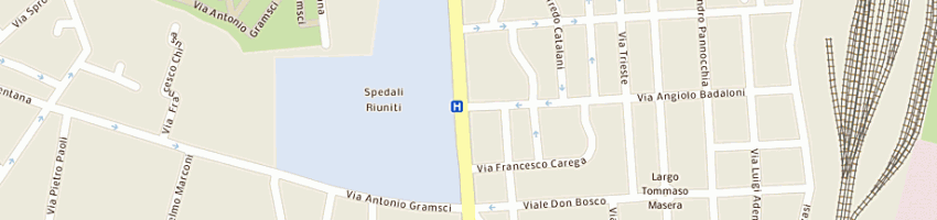 Mappa della impresa mura fabio termoidraulica a LIVORNO