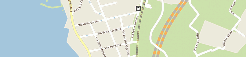 Mappa della impresa carlini alessandro a LIVORNO