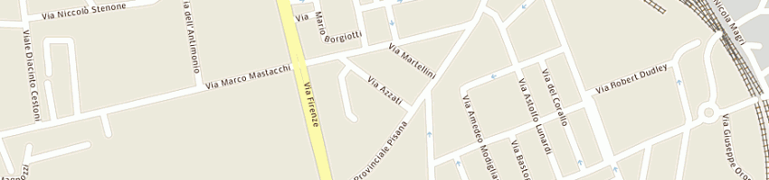 Mappa della impresa vetreria art terzi marco a LIVORNO