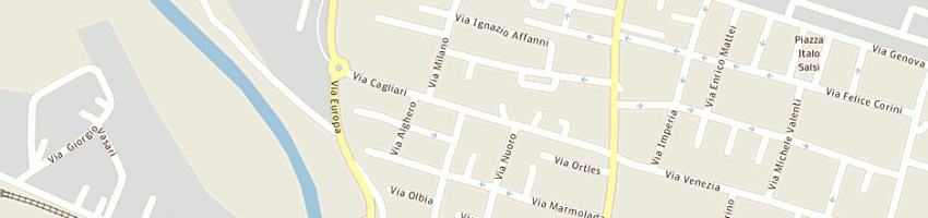 Mappa della impresa alan sas ferrari antonio e c a PARMA