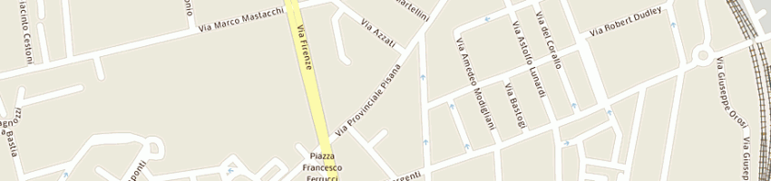 Mappa della impresa pasticceria labronica a LIVORNO