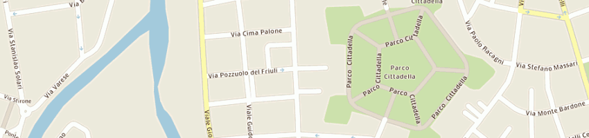 Mappa della impresa zetagi di zucchi luigi e c sas a PARMA