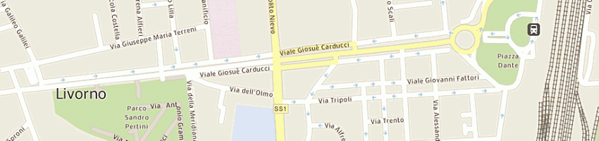 Mappa della impresa sozio giambattista a LIVORNO