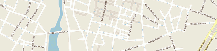 Mappa della impresa studio legale trevisan e cuonzo avvocati a PARMA