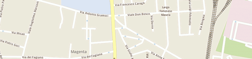Mappa della impresa farmacia di colline a LIVORNO