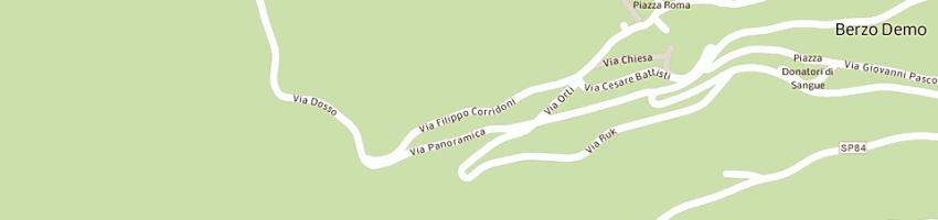 Mappa della impresa bernardi mario a BERZO DEMO