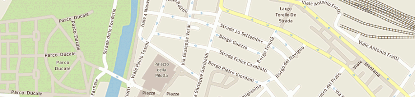 Mappa della impresa aidi snc di barreca francesco e c a PARMA