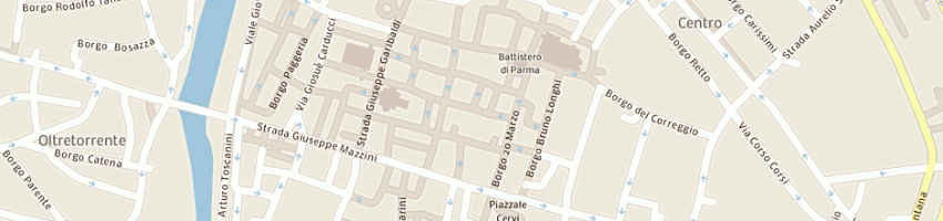 Mappa della impresa ghezzi corrado a PARMA