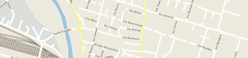 Mappa della impresa barocelli pinuccia e c sas a PARMA