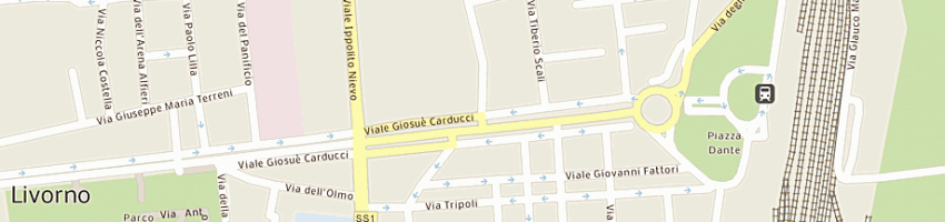 Mappa della impresa stefan spa a LIVORNO