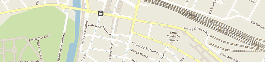 Mappa della impresa casa idea sas a PARMA