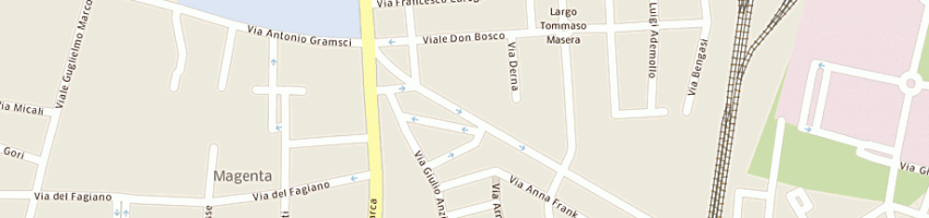 Mappa della impresa country pub snc di guazzelli giuseppina e mascia silvana rita a LIVORNO