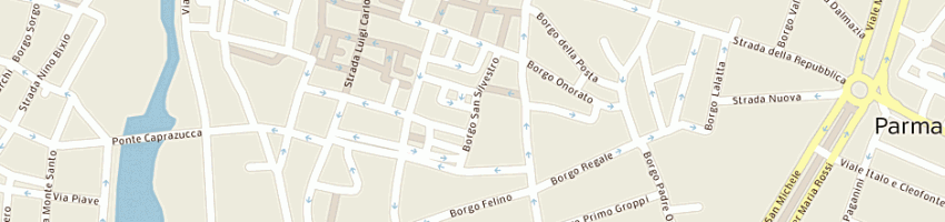 Mappa della impresa rigon manuele a PARMA