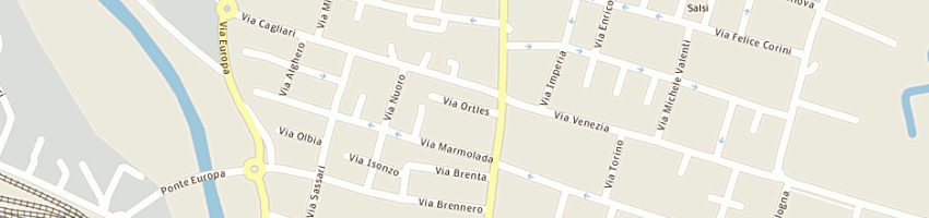 Mappa della impresa acerbi massimo a PARMA