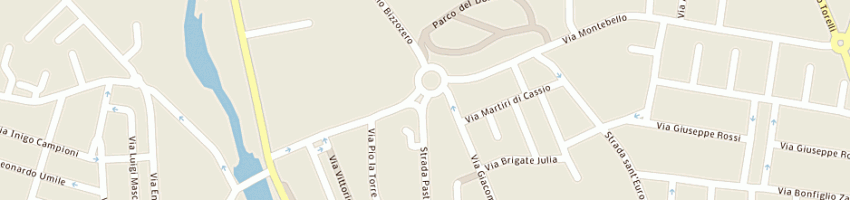 Mappa della impresa peterlini nerella e c (snc) a PARMA