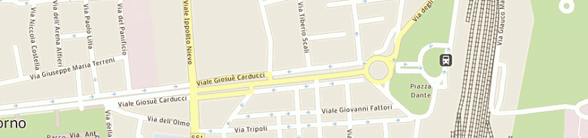 Mappa della impresa stellati luca a LIVORNO