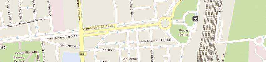 Mappa della impresa flli menichelli snc di luca e ales menichelli a LIVORNO