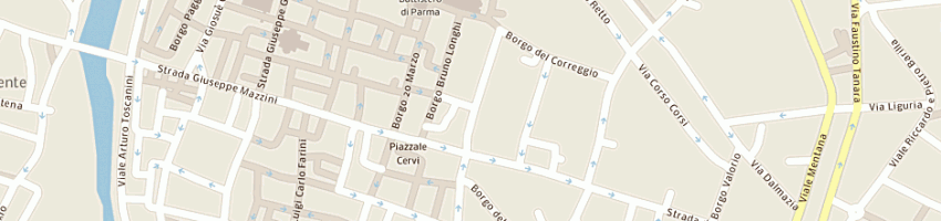 Mappa della impresa intech s r l a PARMA