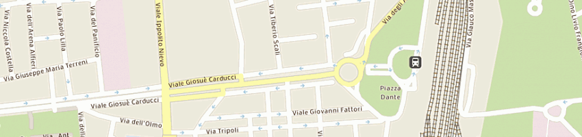 Mappa della impresa rolandi carla a LIVORNO