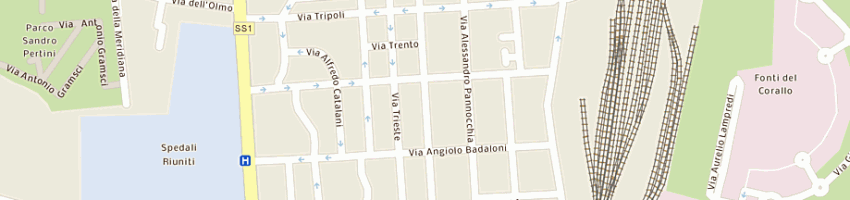 Mappa della impresa spinelli erika a LIVORNO